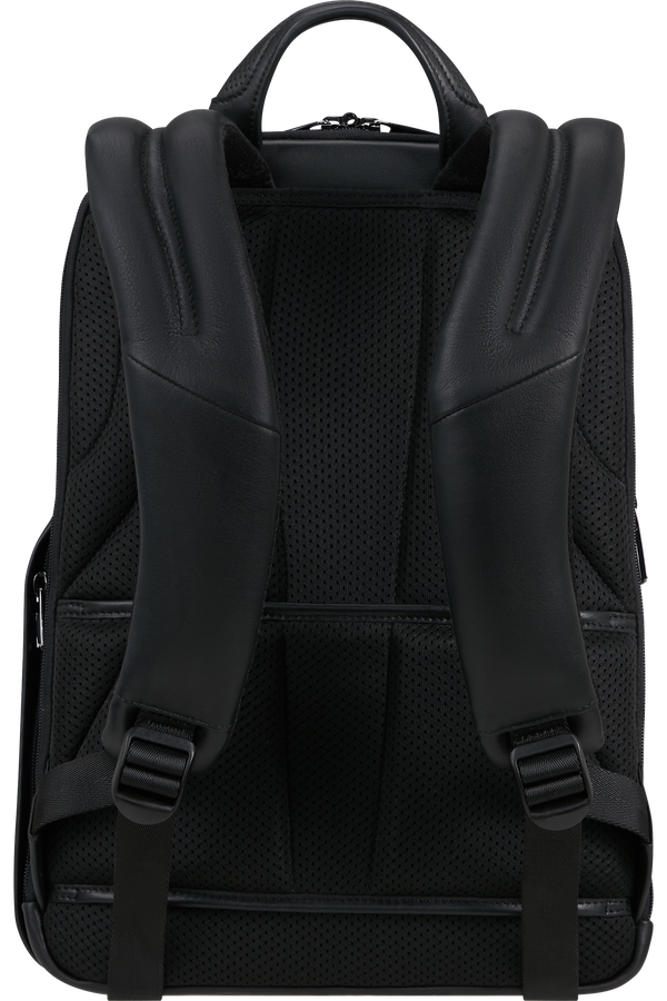 Samsonite Pro-Dlx 6 Leather Backpack 14.1'  Schwarz Samsonite Pro-Dlx 6 Leather Backpack 14.1'  Schwarz