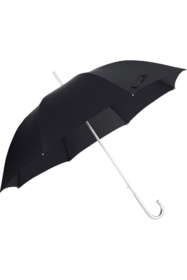 Samsonite Alu Drop S Stick Man Auto Open  Schwarz