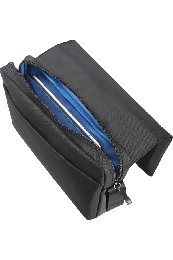Samsonite Hip-Tech 2 Messenger 12.9'+Flap  Schwarz