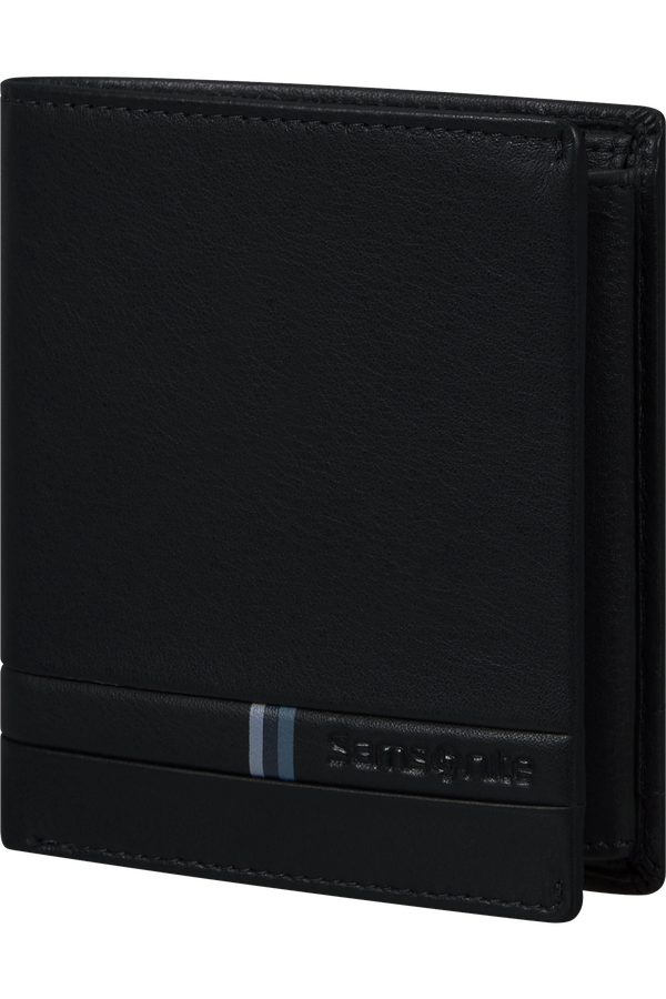 Samsonite Flagged Slg 144 - W S 8CC+HFL+C+2C  Schwarz