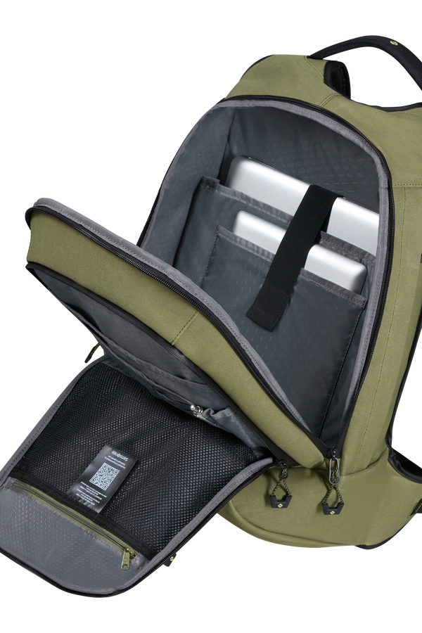 Samsonite Ecodiver Laptop Backpack L LTD  Waxed Wasabi