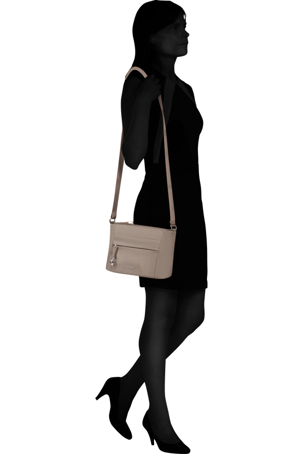 Samsonite Move 5.0 H. Shoulder Bag S 3 Zip  Warm Taupe Samsonite Move 5.0 H. Shoulder Bag S 3 Zip  Warm Taupe