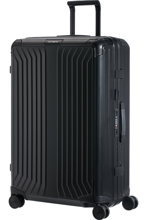 Samsonite Lite-Box Alu Spinner 76cm  Schwarz