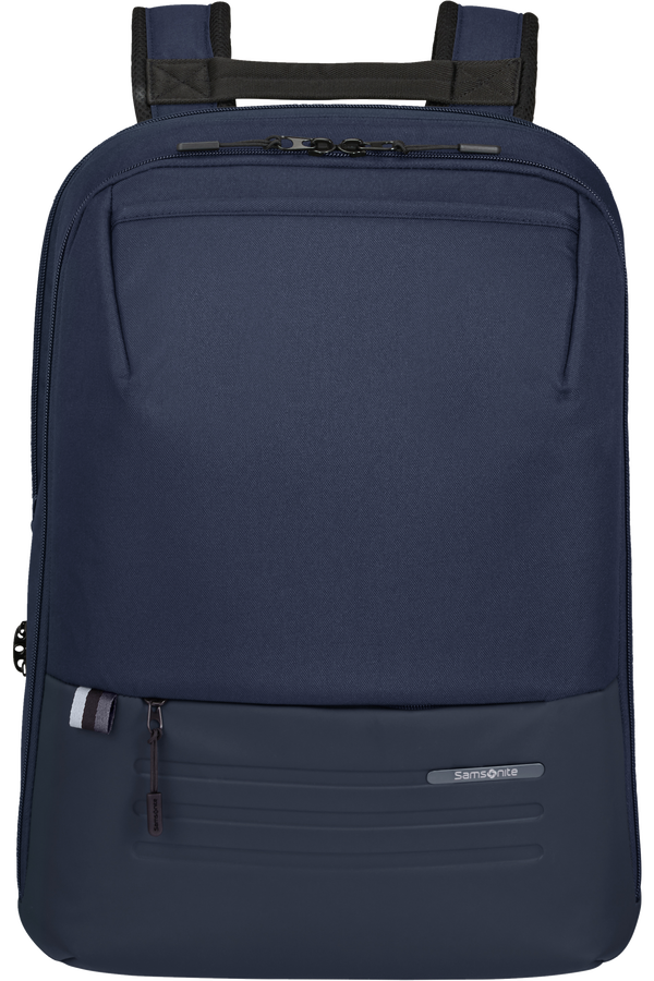 Samsonite Stackd Biz Laptop Backpack Expandable 17.3'  Fächer Navy