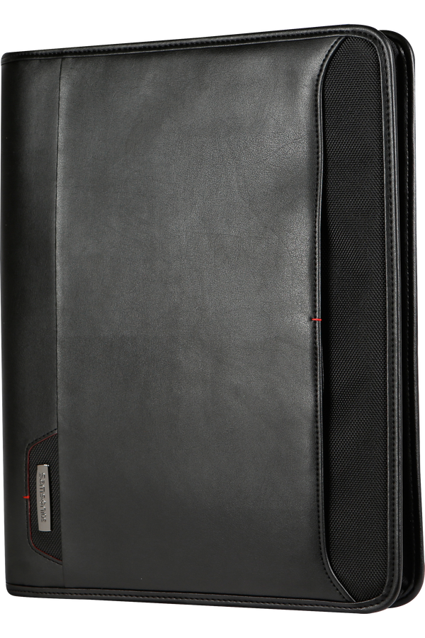 Samsonite Stationery Pro-Dlx 4 Zip Folder A4 Ret H + Binder Schwarz