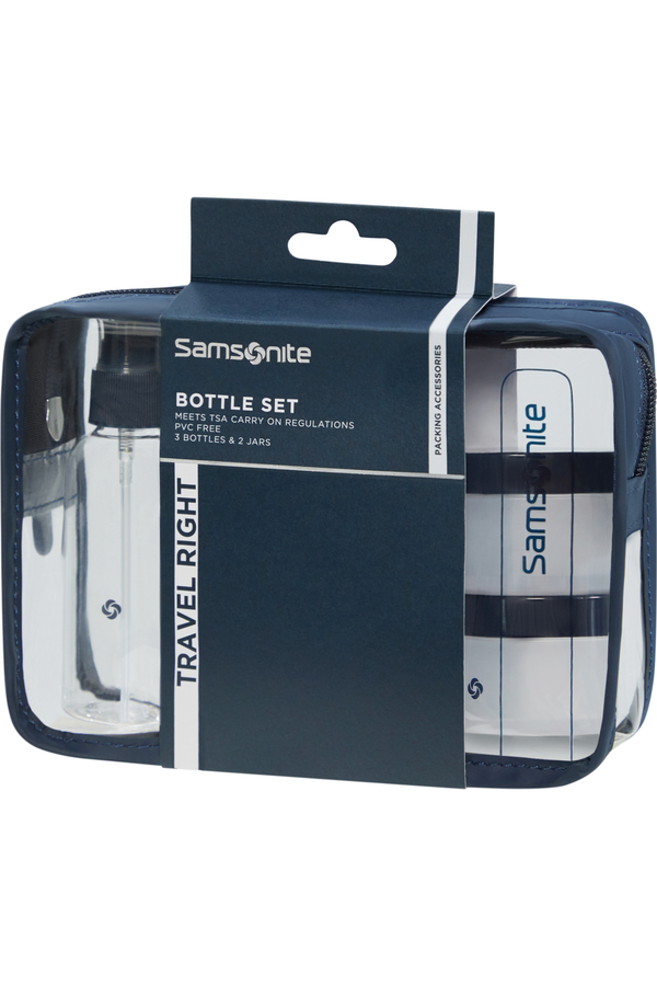 Samsonite Ta Revolution Bottle Set  Midnight Blue