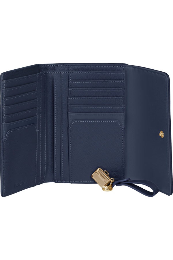 Samsonite Karissa 2.0 Slg 303 - L W 12CC+ZIP EXT M  Midnight Blue