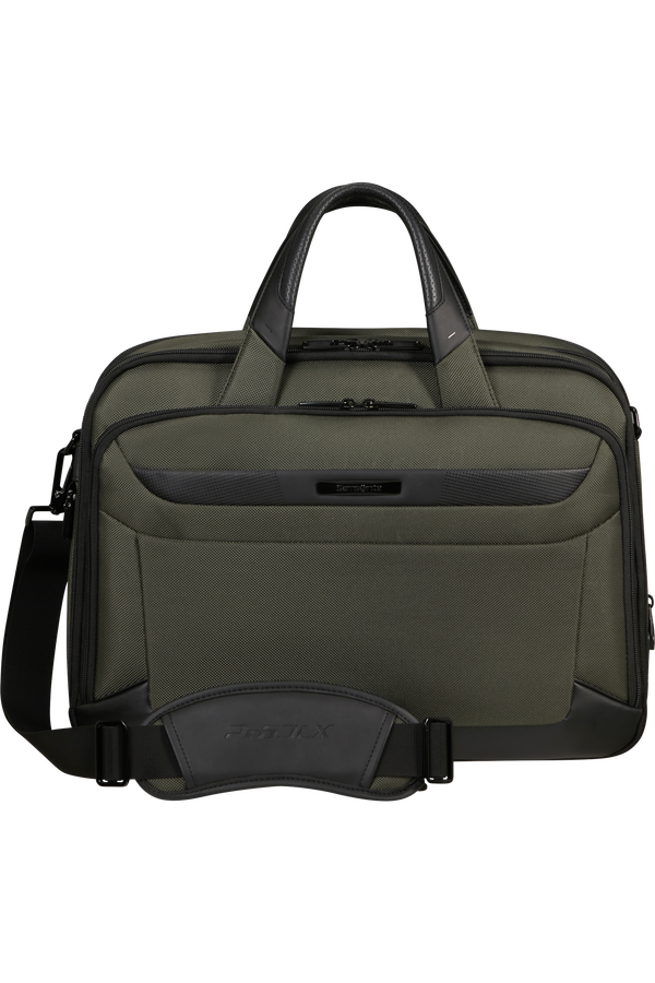 Samsonite Pro-Dlx 6 Bailhandle Expandable 15.6'  Grün