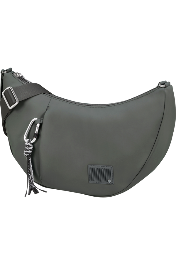 Samsonite Wander Last Hobo Bag  Gunmetal Green