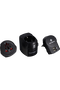 Samsonite Travel Accessories World Adaptor Pro 3-P+USB Schwarz Samsonite Travel Accessories World Adaptor Pro 3-P+USB Schwarz