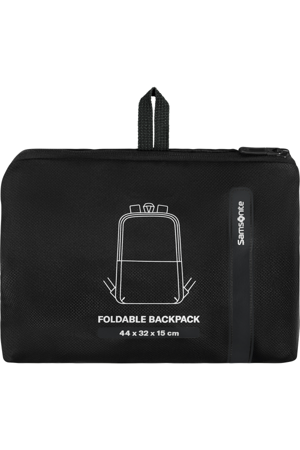 Samsonite Ta Revolution Foldable Backpack S  Schwarz Samsonite Ta Revolution Foldable Backpack S  Schwarz