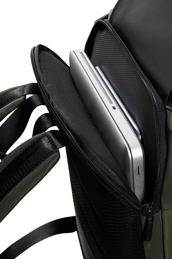 Samsonite Relyon Backpack M 15.6'' with flap  Grün