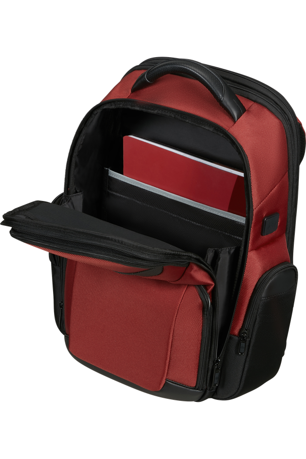 Samsonite Pro-Dlx 6 Backpack 3 Volume Expandable 15.6'  Rot