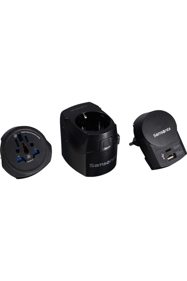 Ta Revolution Internationaler Adapter Pro, 3-polig + USB