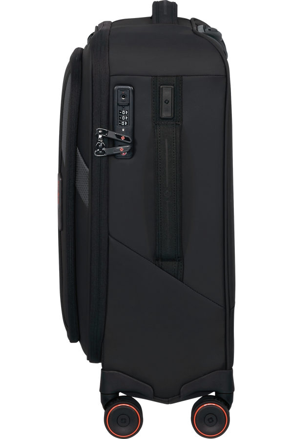 Samsonite Glazed Spinner Expandable 55cm  Schwarz