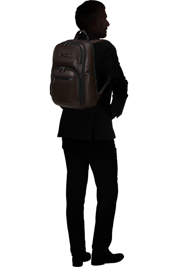 Pro-Dlx Leather Rucksack 15.6"