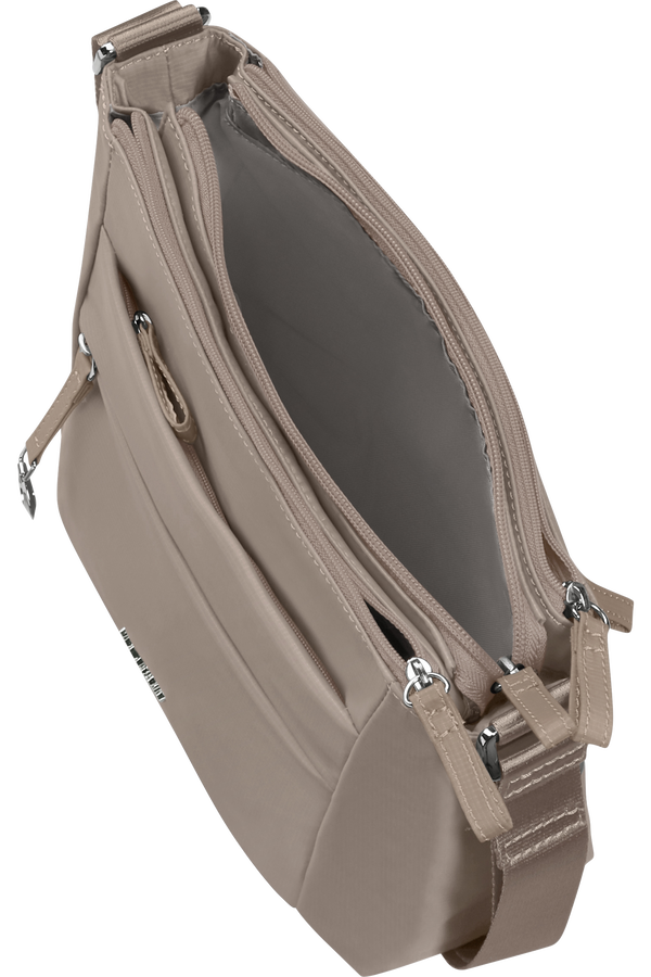 Samsonite Move 5.0 H. Shoulder Bag S 3 Zip  Warm Taupe Samsonite Move 5.0 H. Shoulder Bag S 3 Zip  Warm Taupe