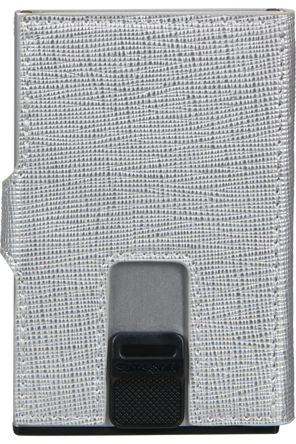 Samsonite Alu Fit 202 - Slide-up Wallet  Silber