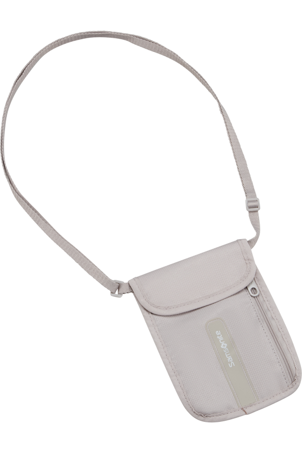 Samsonite Ta Revolution RFID Neck Pouch  Eclipse Grey Samsonite Ta Revolution RFID Neck Pouch  Eclipse Grey