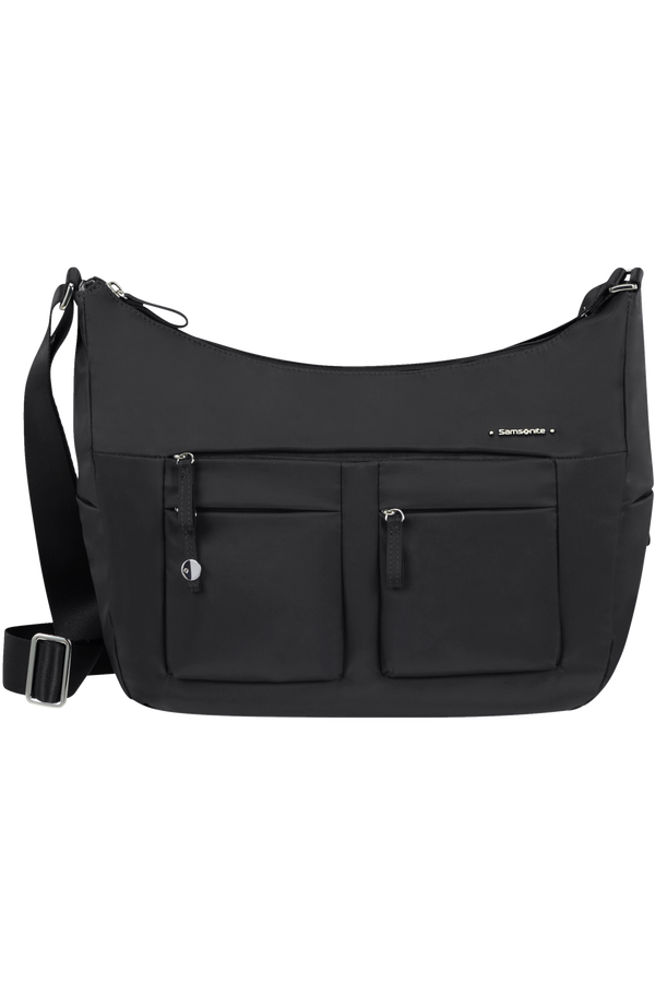 Samsonite Move 4.0 Should. Bag M+2 Pock  Schwarz