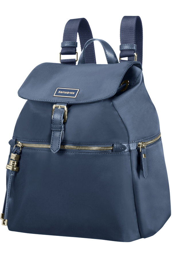 Samsonite Karissa Backpack 3 Pockets + 1 Buckle Dark Navy Samsonite Karissa Backpack 3 Pockets + 1 Buckle Dark Navy