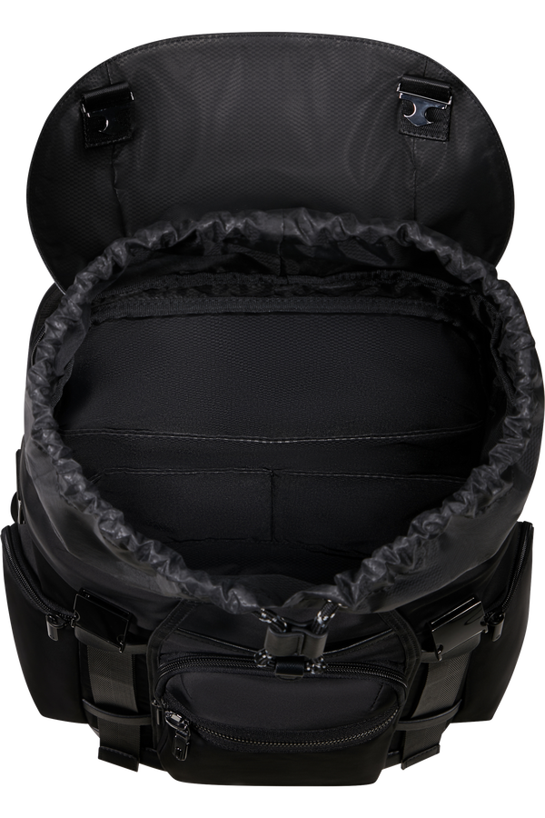 Samsonite Relyon Backpack M 15.6'' with flap  Schwarz