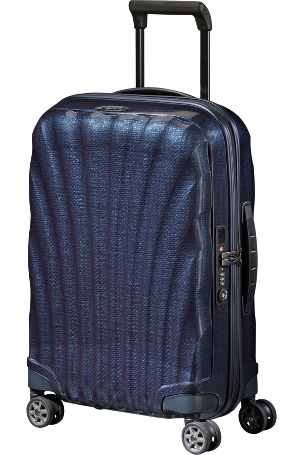 Samsonite C-Lite Spinner Expandable 55cm  Midnight Blue
