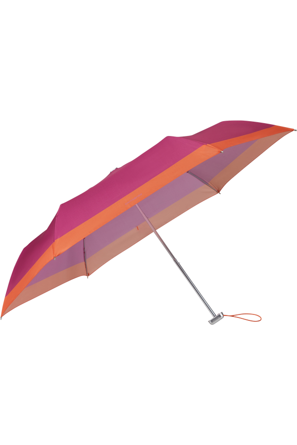 Samsonite Alu Drop S 3 Sect. Manual Flat  Fuchsia/Orange