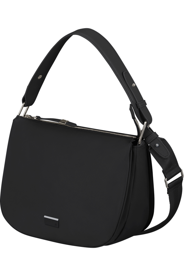 Samsonite Be-Her Hobo Bag Round 3 Compartments  Schwarz