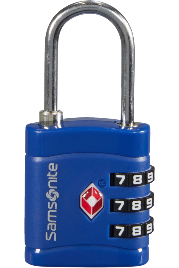 Samsonite Global Ta Combilock 3 dial TSA light Midnight Blue
