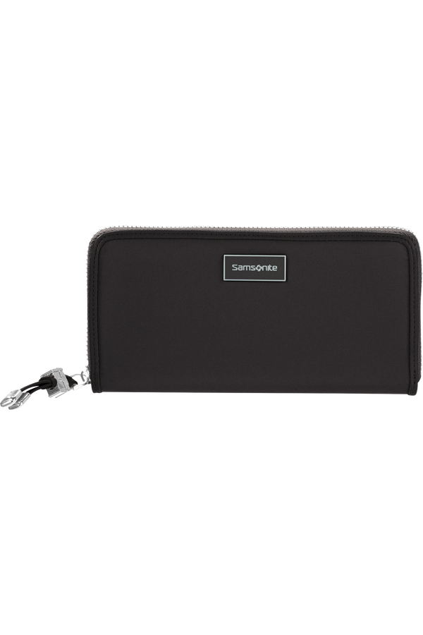 Samsonite Karissa Slg Wallet ZIP Around L  Schwarz