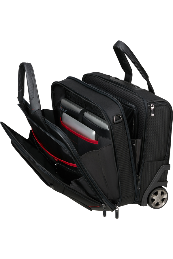 Samsonite Pro-DLX 6 Rolling Tote  15.6inch Schwarz Samsonite Pro-DLX 6 Rolling Tote  15.6inch Schwarz