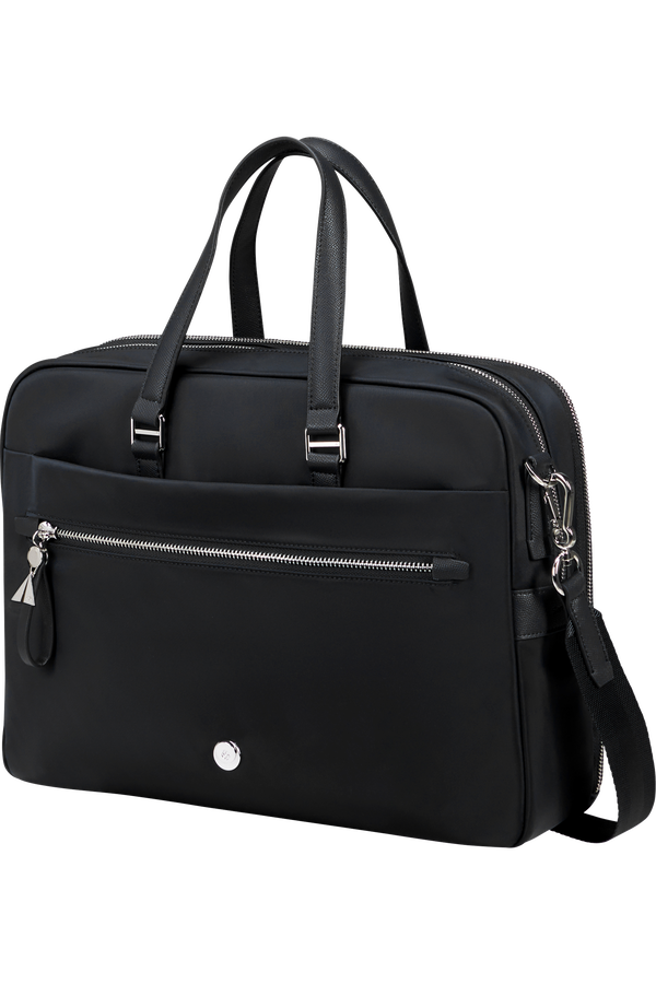 Samsonite Karissa Evo Bailhandle 15.6' 2 Comp  Schwarz Samsonite Karissa Evo Bailhandle 15.6' 2 Comp  Schwarz