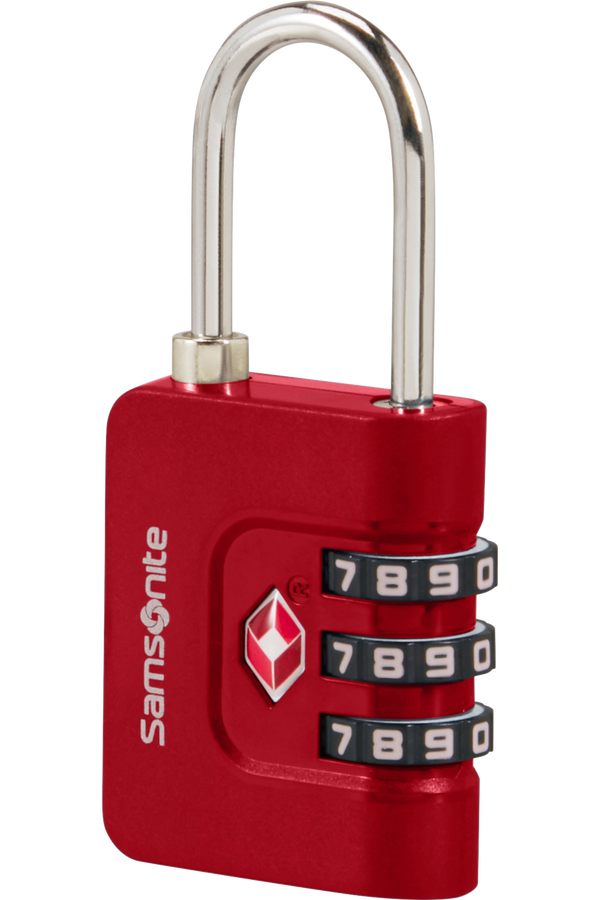 Samsonite Ta Revolution Combilock 3 dial TSA  Rot