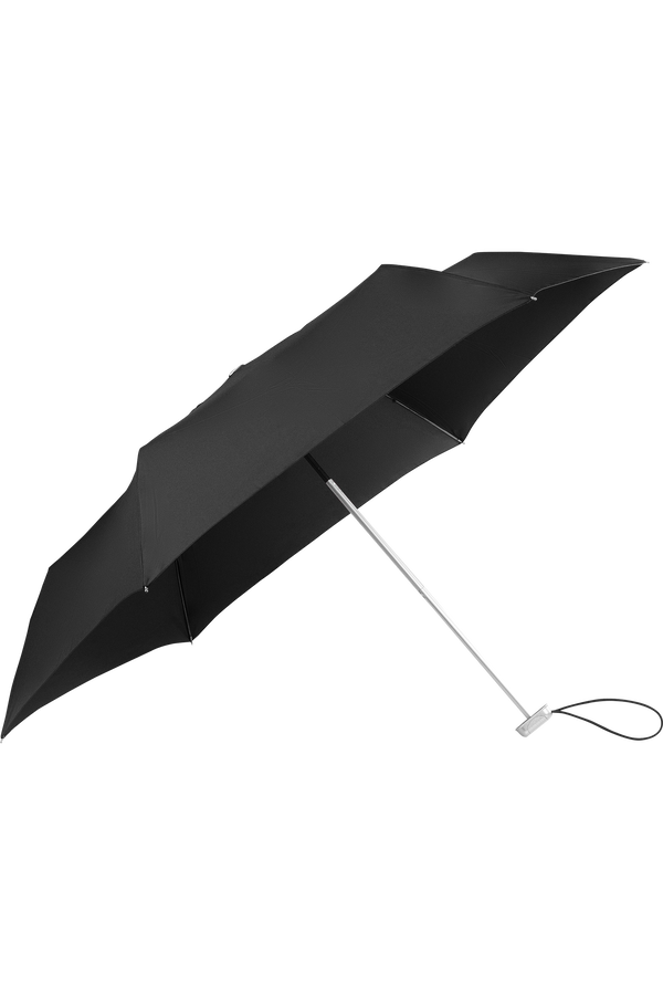 Samsonite Alu Drop S 3 Sect. Manual Flat  Schwarz