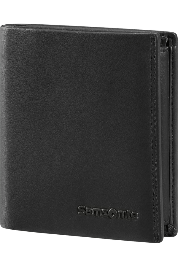 Samsonite Attack 2 Slg 124 - WAL S 3/2CC+COIN+C  Schwarz