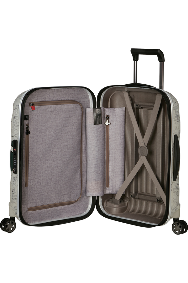 Samsonite C-Lite Disney Spinner Expandable 55cm Hello Mickey Mouse