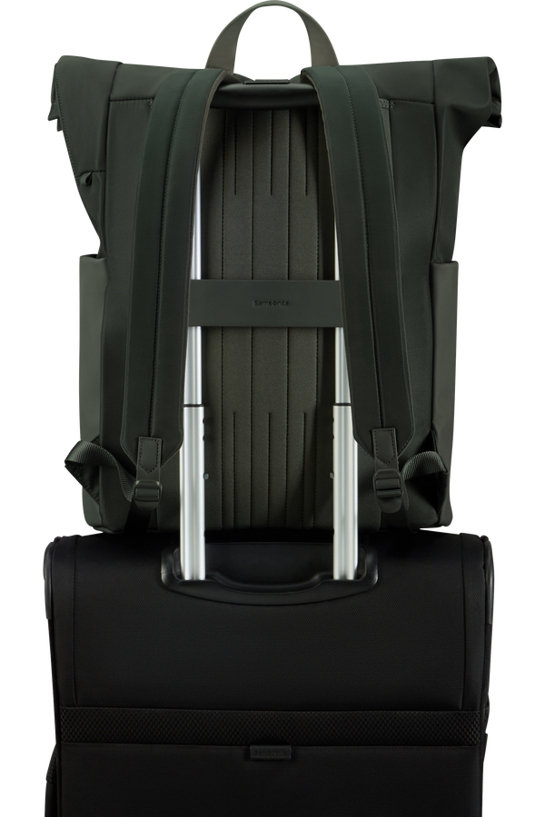 Samsonite 4Pack Laptop Rolltop Backpack 15.6'  Forest Green