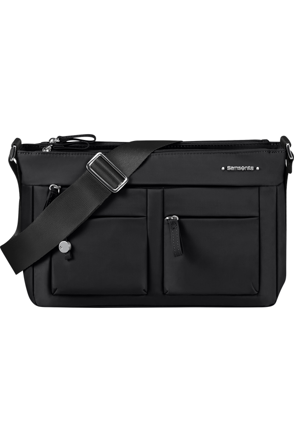 Samsonite Move 4.0 Horiz. Shoulder Bag+flap  Schwarz