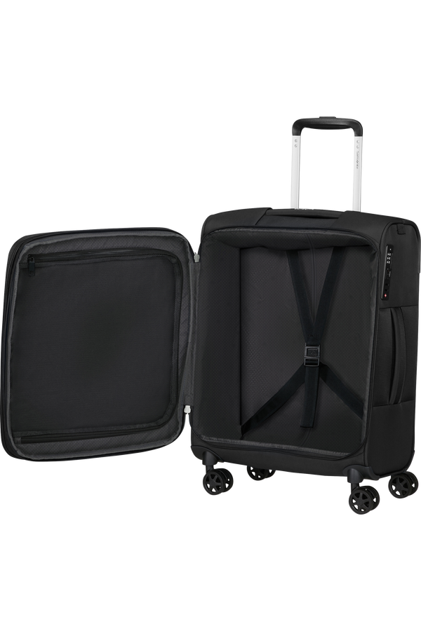 Samsonite GoTwist Spinner Exp 55cm  Schwarz