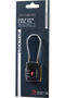 Samsonite Ta Revolution Cablelock 3 dial TSA  Schwarz
