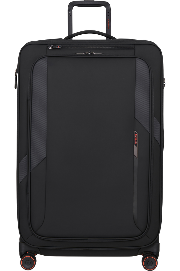 Samsonite Glazed Spinner Expandable 78cm  Schwarz