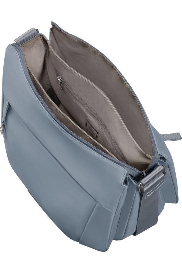 Samsonite Move 5.0 Hobo Bag Round 3 Comp.  Dusty Blue