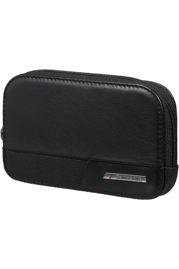 Samsonite Pro-Dlx 6 Slg 524 -Z ROUND KEY POUCH+2R  Schwarz