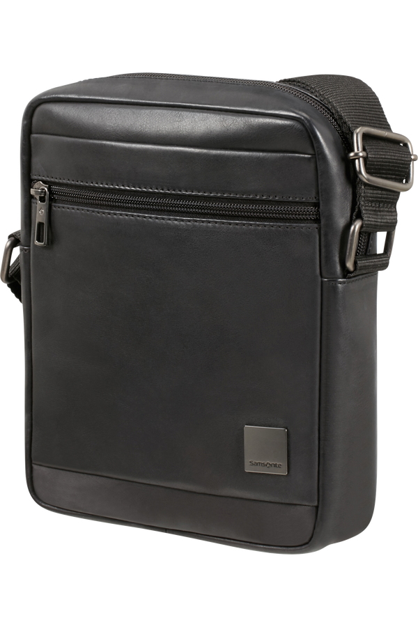Samsonite Hip-Square Lth Tablet Crossover M  7.9inch Schwarz
