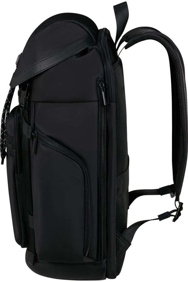 Samsonite Relyon Backpack M 15.6'' with flap  Schwarz