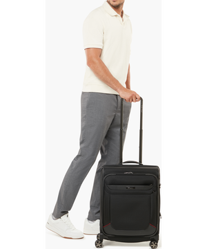 Pro-DLX 6 Trolley mit 4 Rollen Erweiterbar 55cm 55 x 40 x 23/28 cm | 3.2 kg