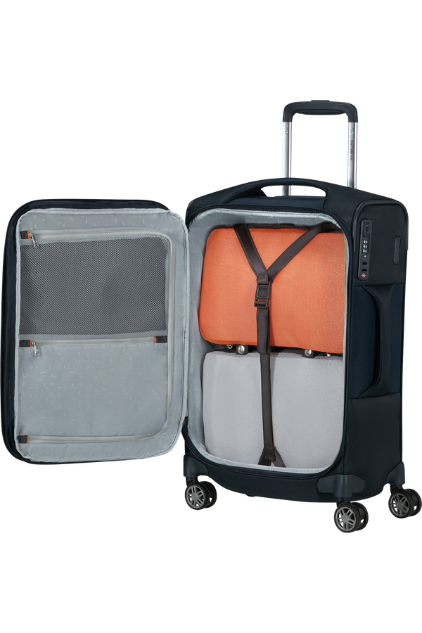 Samsonite Re-Lite Spinner Expandable Lenght 35cm 55cm  Midnight Blue Samsonite Re-Lite Spinner Expandable Lenght 35cm 55cm  Midnight Blue