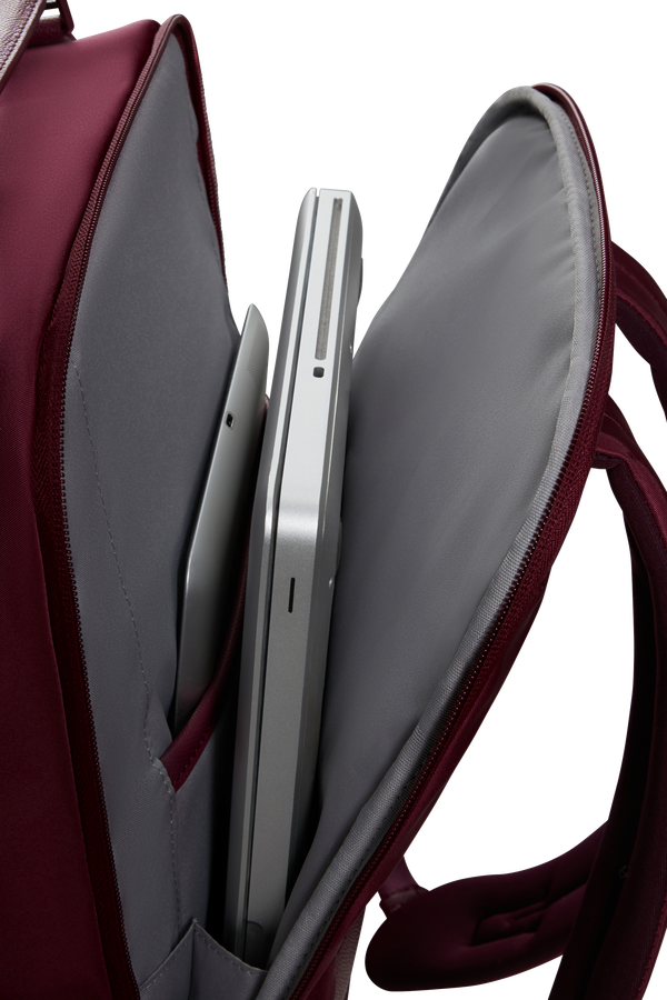 Samsonite Karissa Evo Round Backpack 15.6'  Garnet Red