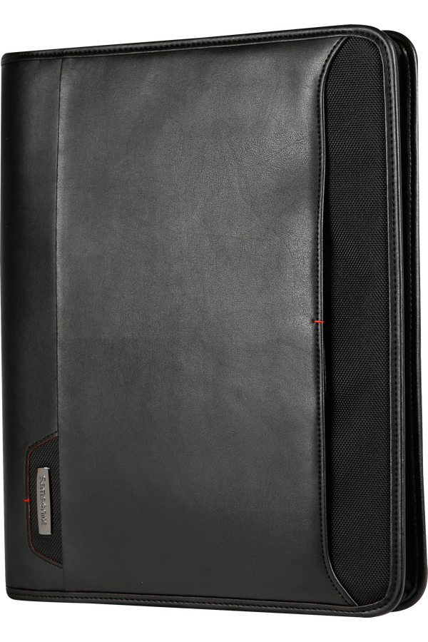 Samsonite Stationery Pro-Dlx 4 Zip Folder A4 Ret H + Binder Schwarz